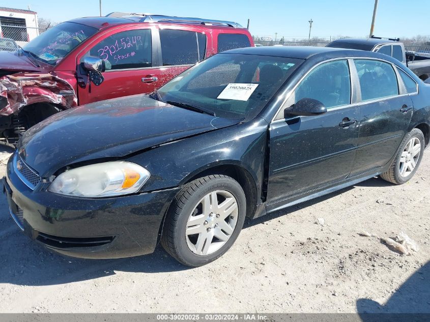 2012 Chevrolet Impala Lt VIN: 2G1WG5E3XC1335533 Lot: 39020025