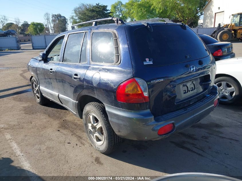 2004 Hyundai Santa Fe Gls VIN: KM8SC73D34U625607 Lot: 39020174