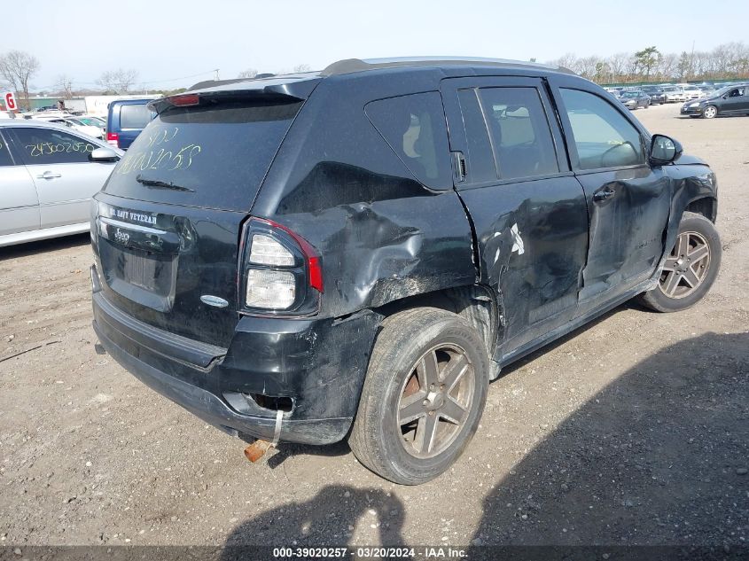 2015 Jeep Compass Latitude VIN: 1C4NJDEB7FD176095 Lot: 39020257