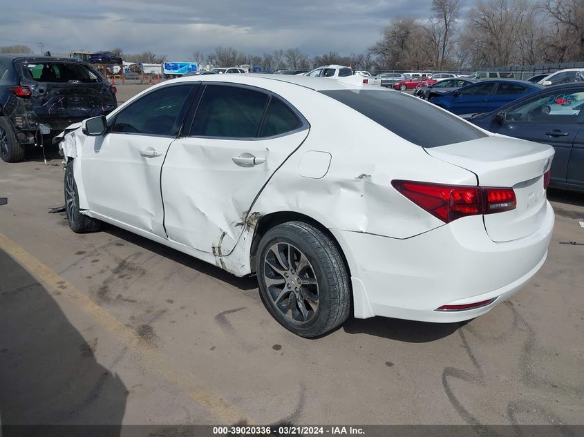 2015 Acura Tlx VIN: 19UUB1F39FA000277 Lot: 39020336