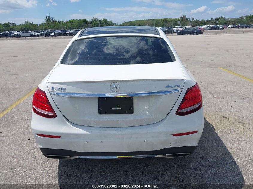 2018 MERCEDES-BENZ E-CLASS VIN: WDDZF4KB3JA360683