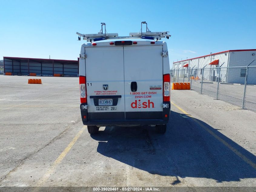 2020 Ram Promaster 1500 Low Roof 136 Wb VIN: 3C6TRVAG8LE138254 Lot: 39020461