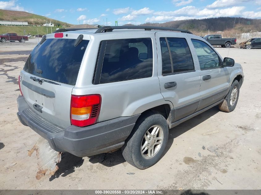 2004 Jeep Grand Cherokee Laredo VIN: 1J4GW48S04C194831 Lot: 39020558