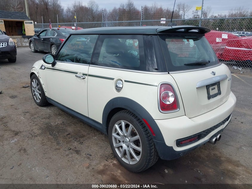 2013 MINI HARDTOP COOPER S - WMWSV3C5XDT478429