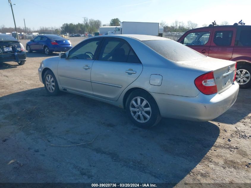 JTDBF30K030138393 | 2003 TOYOTA CAMRY