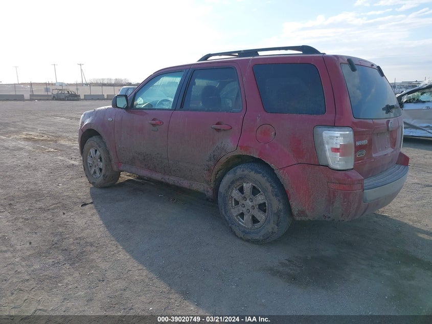 2008 Mercury Mariner I4 VIN: 4M2CU81Z38KJ23069 Lot: 39020749