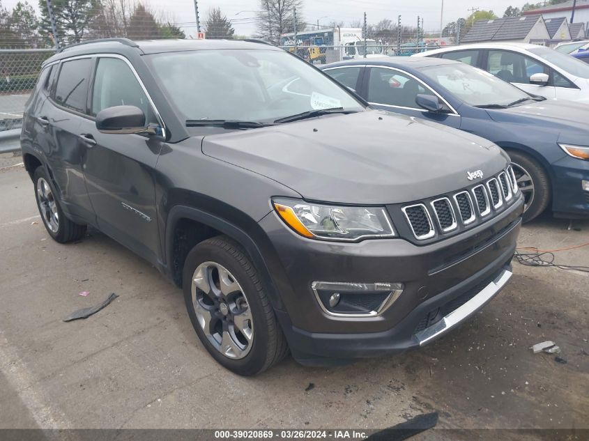 2021 JEEP COMPASS LIMITED 4X4 - 3C4NJDCB6MT554160