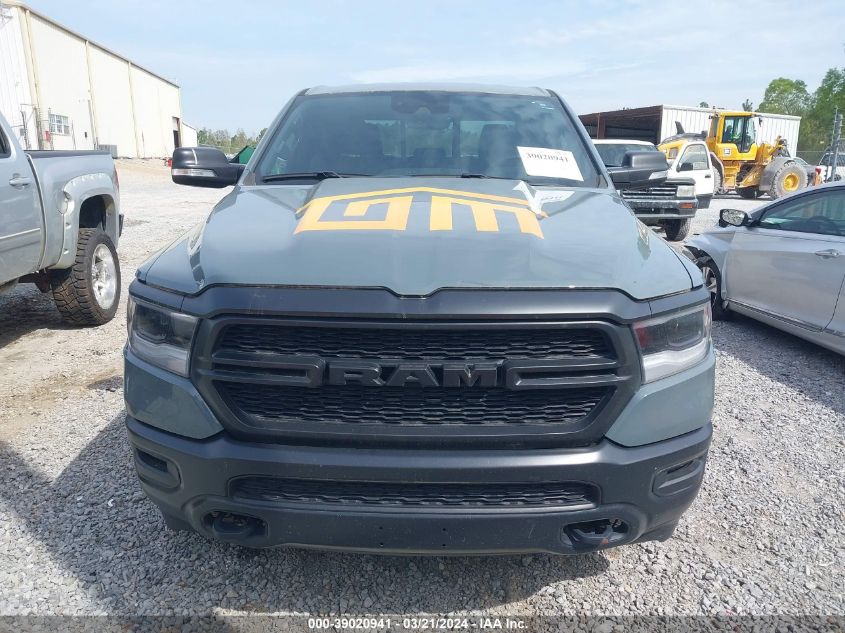 2021 Ram 1500 Big Horn 4X4 6'4 Box VIN: 1C6SRFBT6MN561862 Lot: 39020941