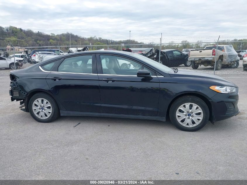 2020 FORD FUSION S - 3FA6P0G71LR247661