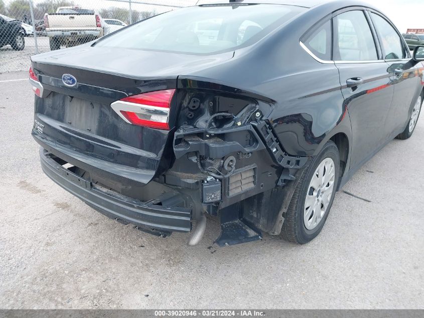 2020 FORD FUSION S - 3FA6P0G71LR247661