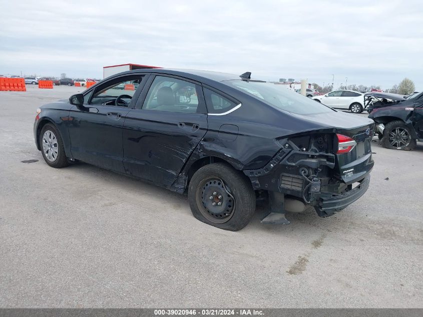 2020 FORD FUSION S - 3FA6P0G71LR247661