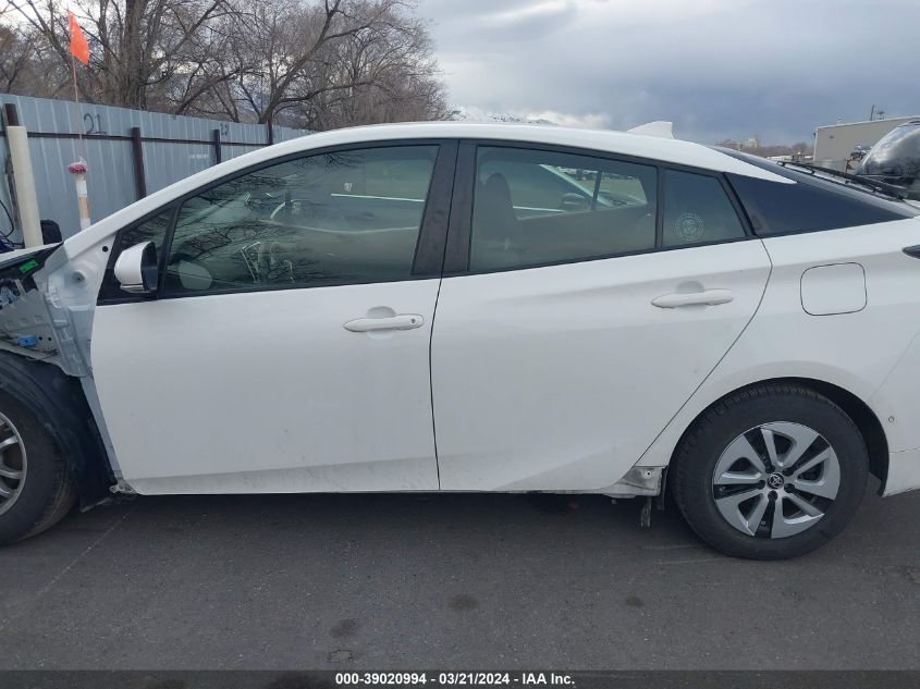 2018 Toyota Prius Two VIN: JTDKBRFU2J3066194 Lot: 39020994