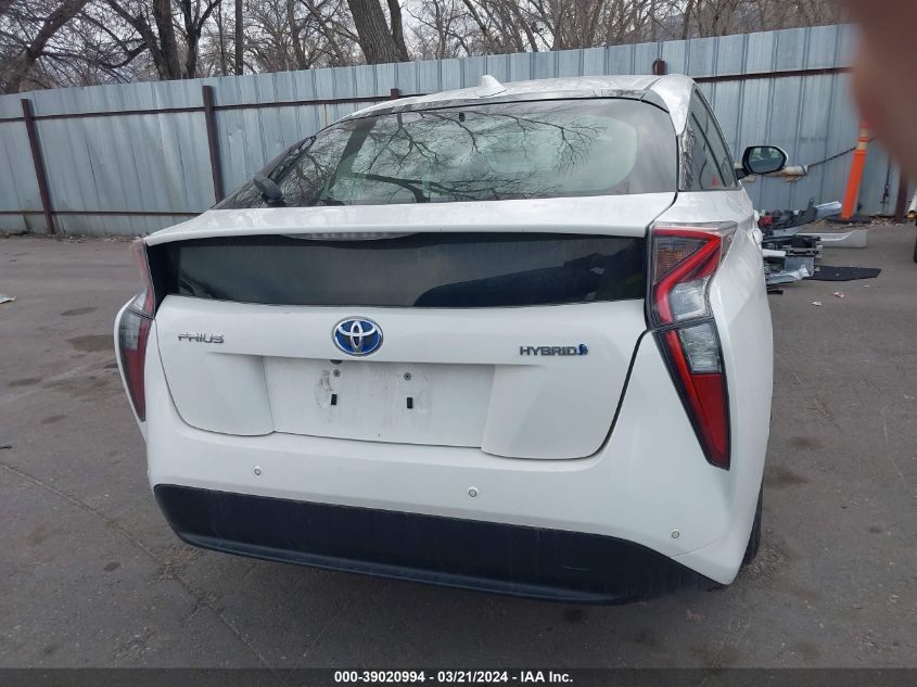 2018 Toyota Prius Two VIN: JTDKBRFU2J3066194 Lot: 39020994