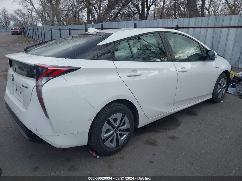 2018 Toyota Prius Two VIN: JTDKBRFU2J3066194 Lot: 39020994