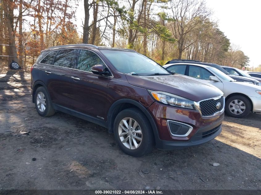 2016 KIA SORENTO LX/L - 5XYPGDA50GG171900