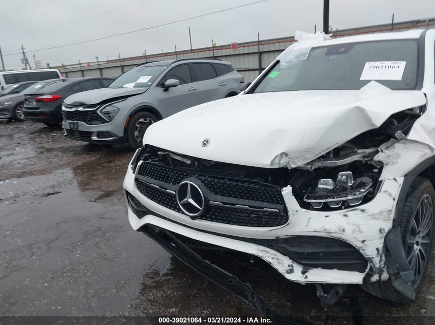 VIN W1N0J8EB3NG020580 2022 MERCEDES-BENZ GLC 300 4MATIC COUPE