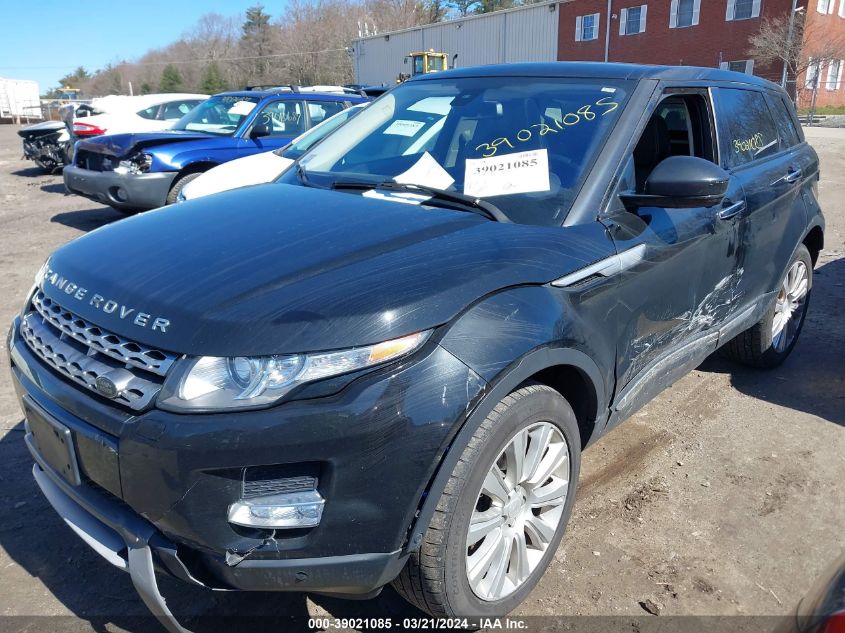 2014 Land Rover Range Rover Evoque Prestige VIN: SALVV2BG6EH898649 Lot: 39021085