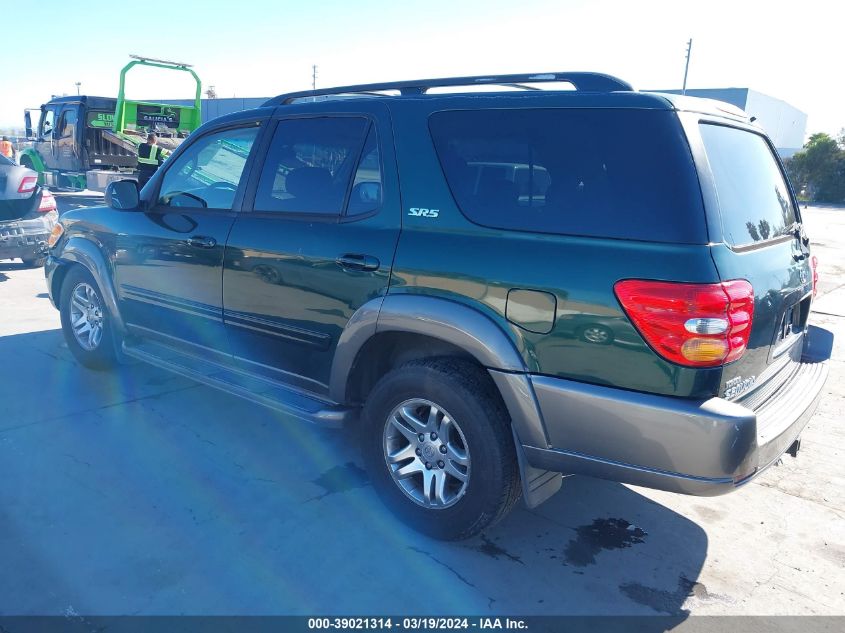 5TDZT34A03S156172 2003 Toyota Sequoia Sr5