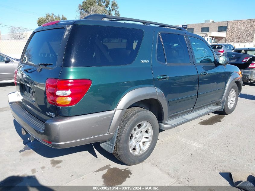 5TDZT34A03S156172 2003 Toyota Sequoia Sr5