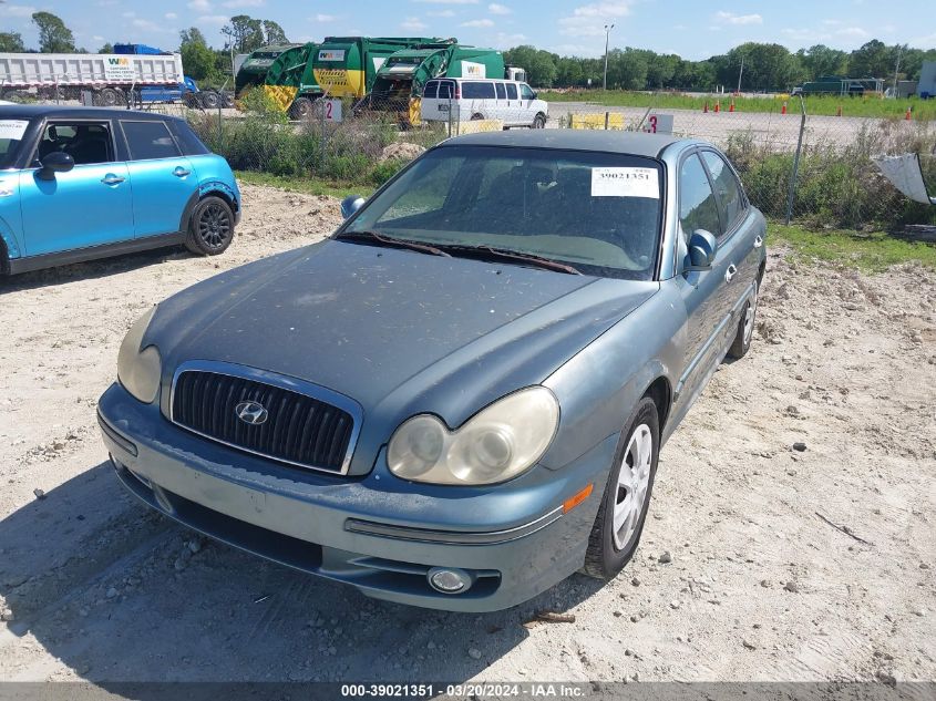 KMHWF25S54A092264 | 2004 HYUNDAI SONATA