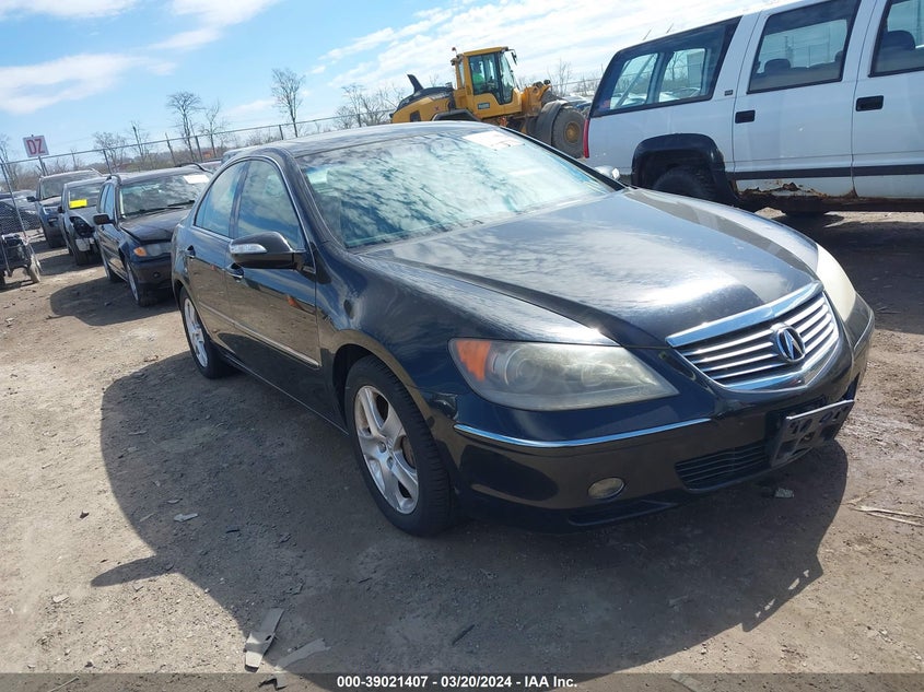 2007 Acura Rl 3.5 VIN: JH4KB16617C000827 Lot: 39021407
