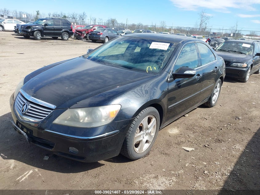 2007 Acura Rl 3.5 VIN: JH4KB16617C000827 Lot: 39021407