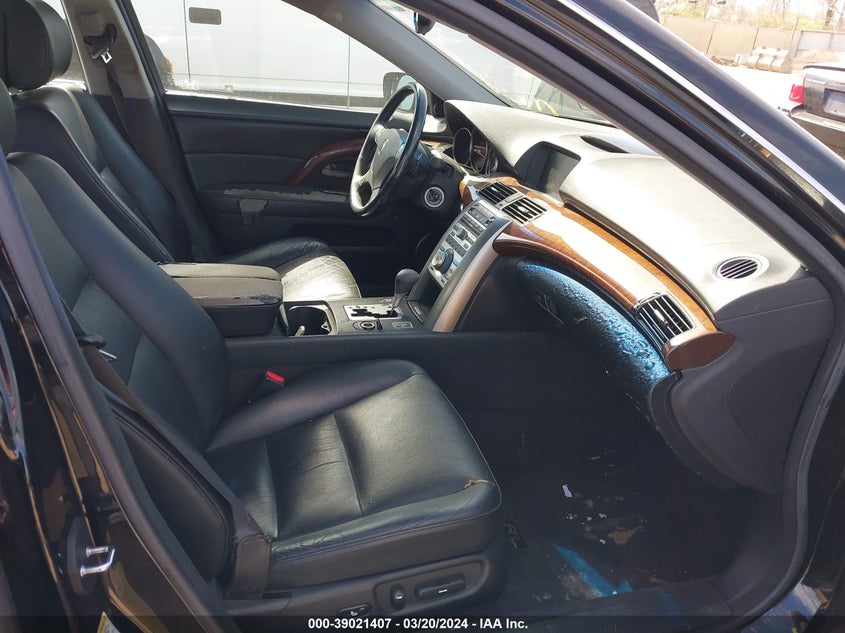 2007 Acura Rl 3.5 VIN: JH4KB16617C000827 Lot: 39021407
