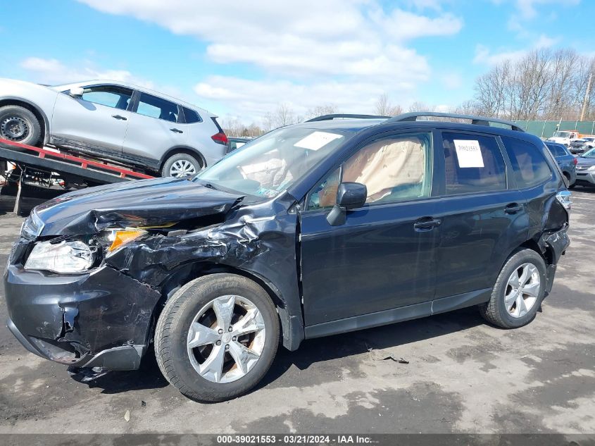 2014 Subaru Forester 2.5I Premium VIN: JF2SJAEC8EH493080 Lot: 39021553