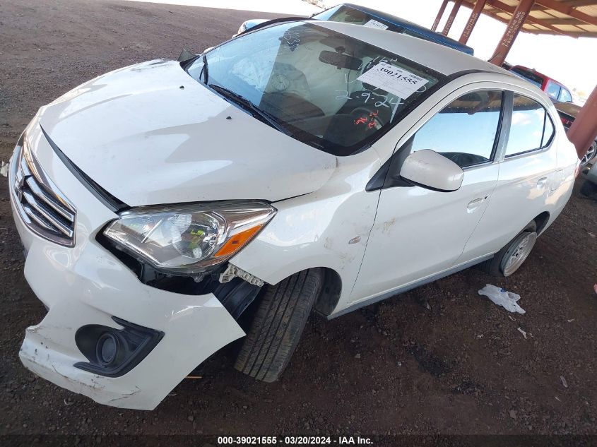VIN ML32F3FJ7KHF13250 2019 MITSUBISHI MIRAGE G4 ES