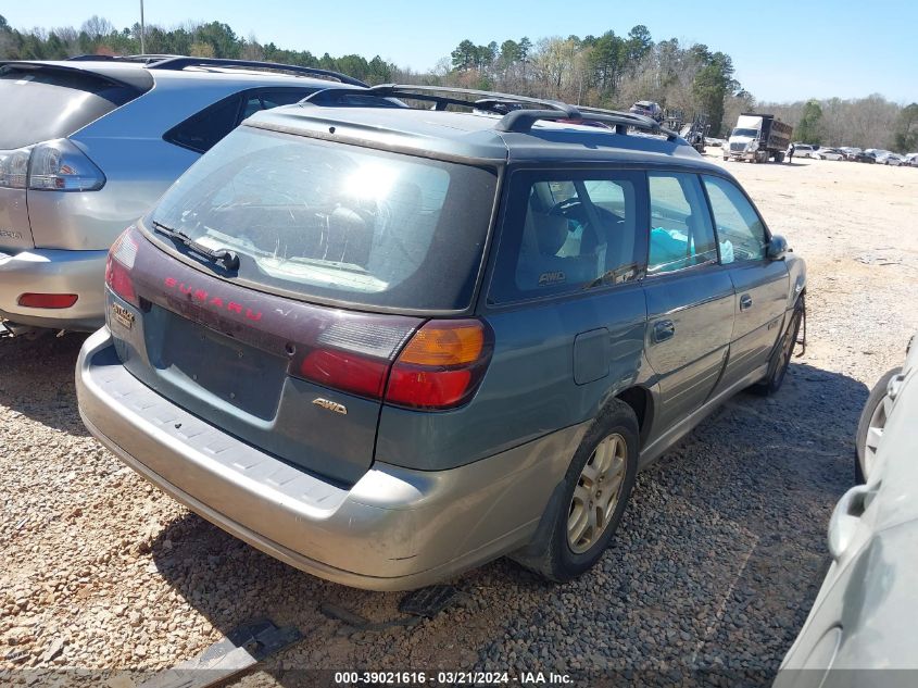 2002 Subaru Outback Limited VIN: 4S3BH686227601420 Lot: 39021616