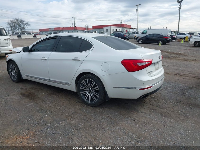 2014 Kia Cadenza Premium VIN: KNALN4D72E5128244 Lot: 39021688