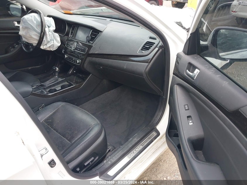 2014 Kia Cadenza Premium VIN: KNALN4D72E5128244 Lot: 39021688