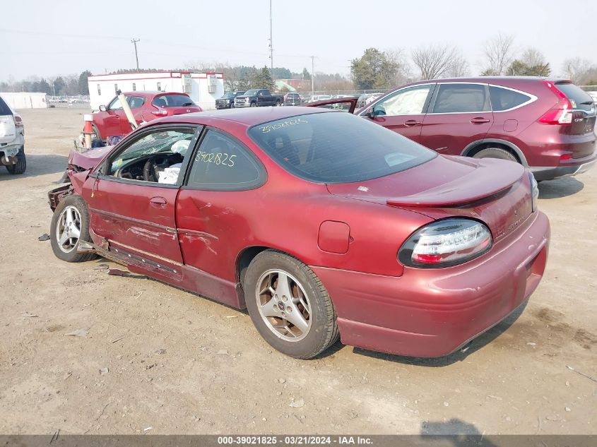 2001 Pontiac Grand Prix Gt VIN: 1G2WP12K51F251142 Lot: 39021825