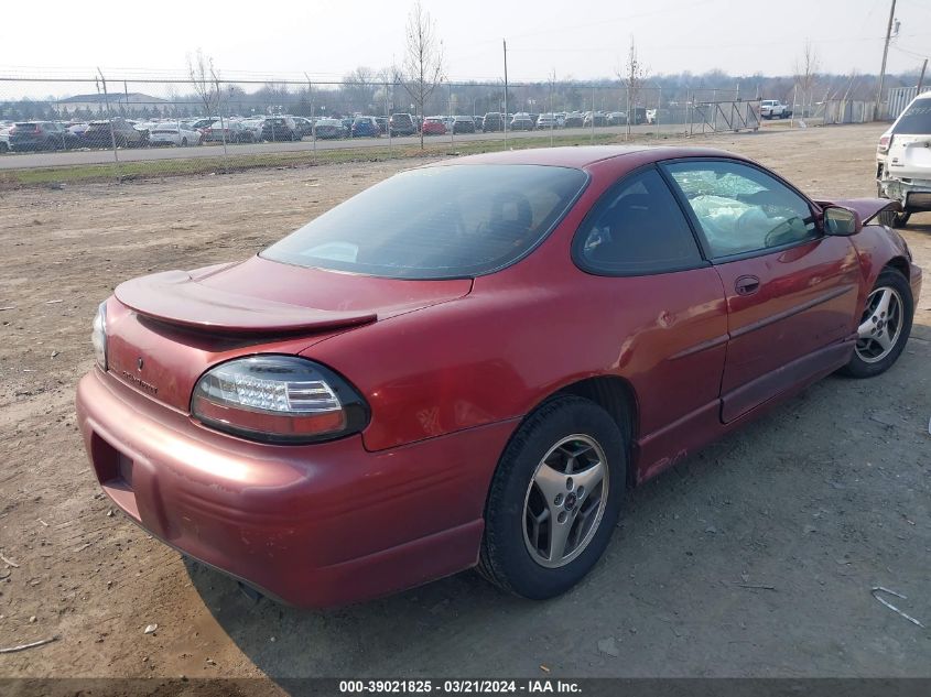 2001 Pontiac Grand Prix Gt VIN: 1G2WP12K51F251142 Lot: 39021825