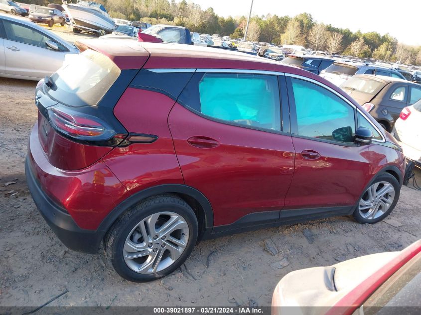 2022 Chevrolet Bolt Ev Fwd 1Lt VIN: 1G1FW6S05N4106414 Lot: 39021897