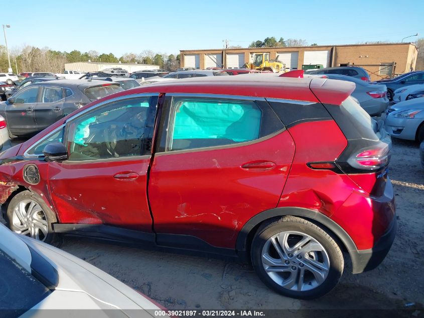 2022 Chevrolet Bolt Ev Fwd 1Lt VIN: 1G1FW6S05N4106414 Lot: 39021897