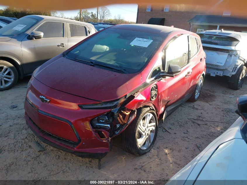 2022 Chevrolet Bolt Ev Fwd 1Lt VIN: 1G1FW6S05N4106414 Lot: 39021897