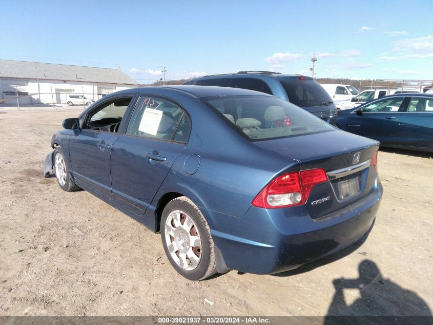 2HGFA1F59AH314163 | 2010 HONDA CIVIC