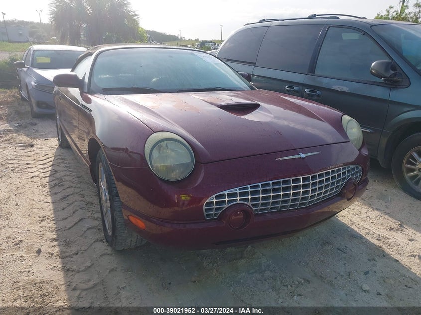 2004 Ford Thunderbird VIN: 1FAHP60A34Y104229 Lot: 39021952