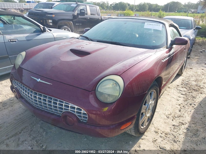 2004 Ford Thunderbird VIN: 1FAHP60A34Y104229 Lot: 39021952