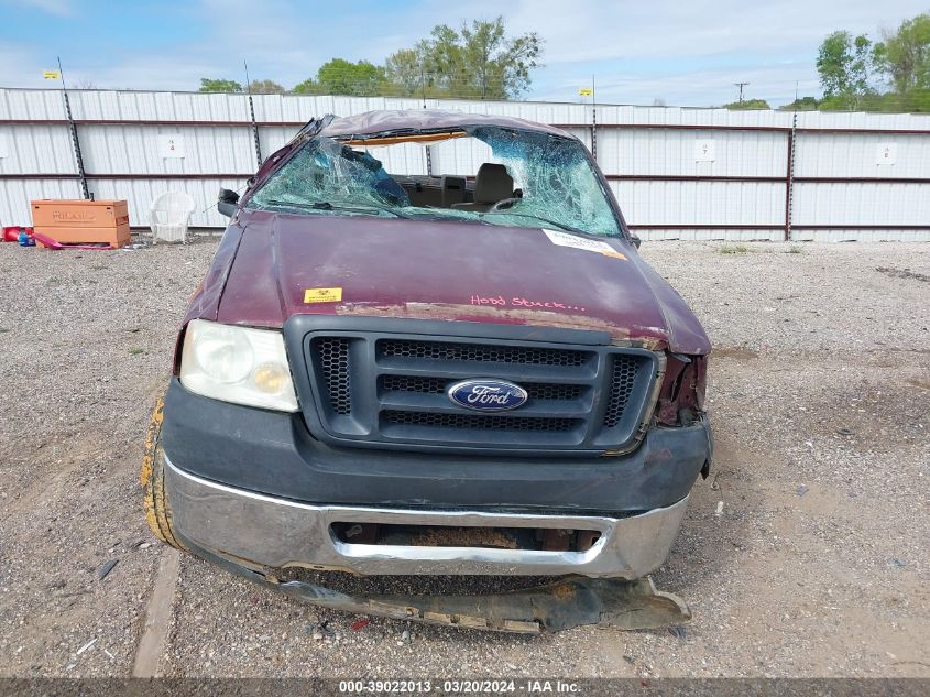 2006 Ford F-150 Stx/Xl/Xlt VIN: 1FTRF12W16NA97170 Lot: 39022013