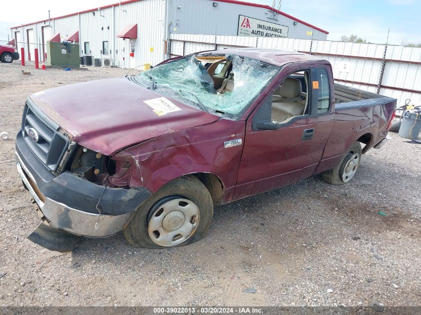 2006 Ford F-150 Stx/Xl/Xlt VIN: 1FTRF12W16NA97170 Lot: 39022013