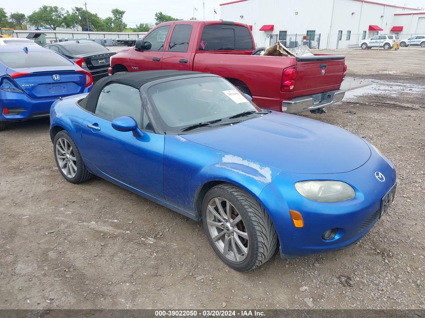 2006 Mazda Mx-5 Sport VIN: JM1NC25F760107657 Lot: 39022050