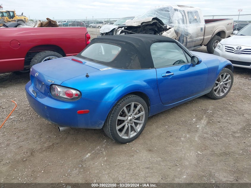 2006 Mazda Mx-5 Sport VIN: JM1NC25F760107657 Lot: 39022050