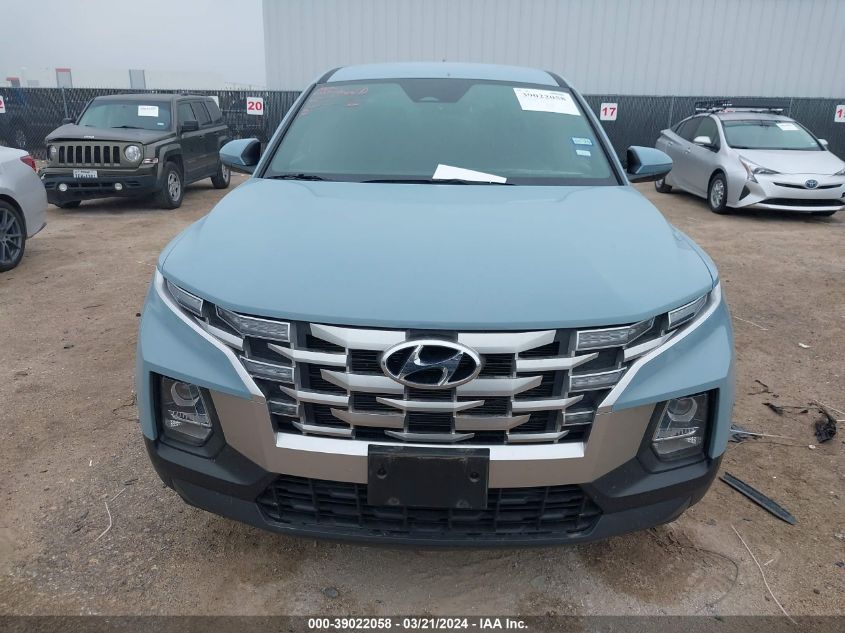 5NTJB4AE9NH013003 2022 Hyundai Santa Cruz Sel