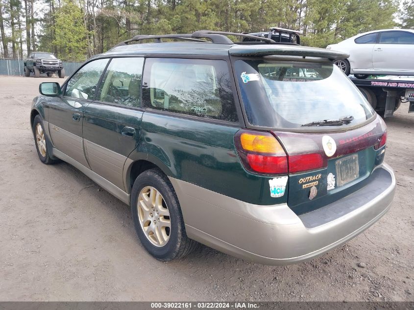 4S3BH686616654190 | 2001 SUBARU OUTBACK