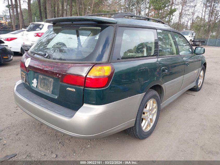 4S3BH686616654190 | 2001 SUBARU OUTBACK