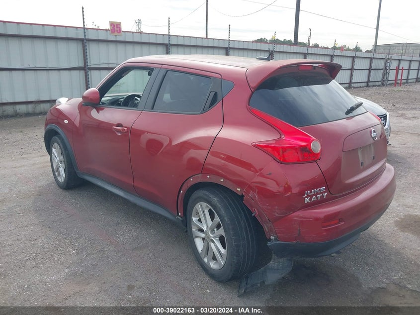 2013 Nissan Juke Sl VIN: JN8AF5MV1DT222786 Lot: 39022163