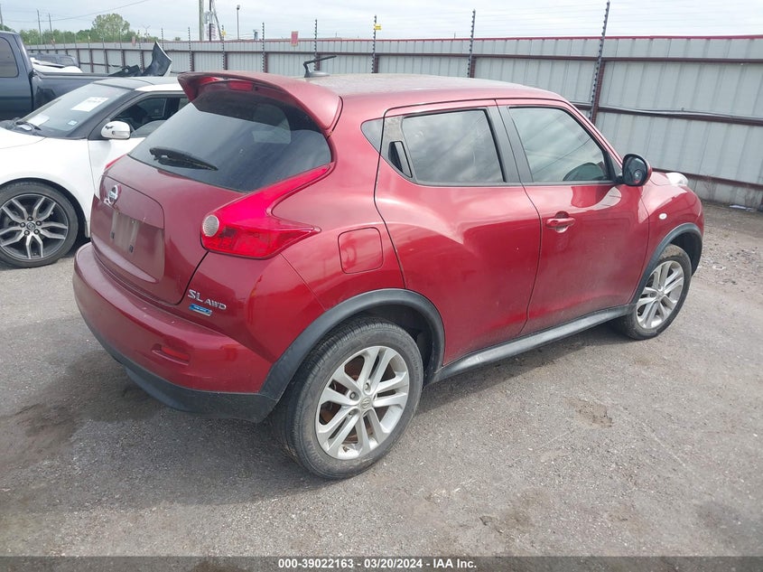 2013 Nissan Juke Sl VIN: JN8AF5MV1DT222786 Lot: 39022163