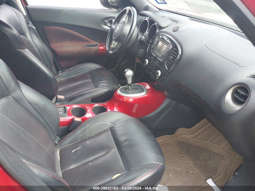 2013 Nissan Juke Sl VIN: JN8AF5MV1DT222786 Lot: 39022163